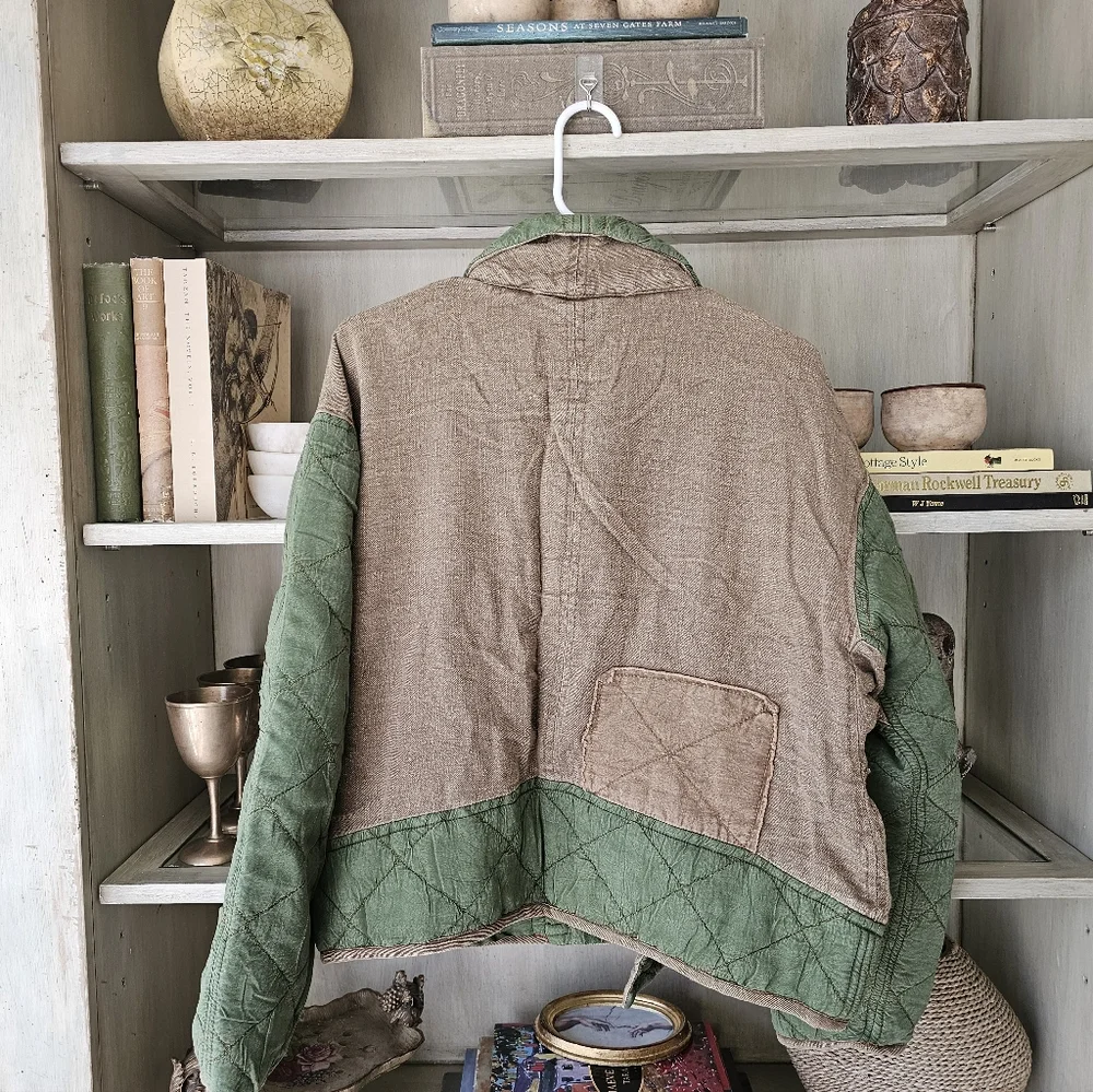 RARE ✨️ Free People x We The Free Hope Military Quilted Jacket - Picture 9 of 9